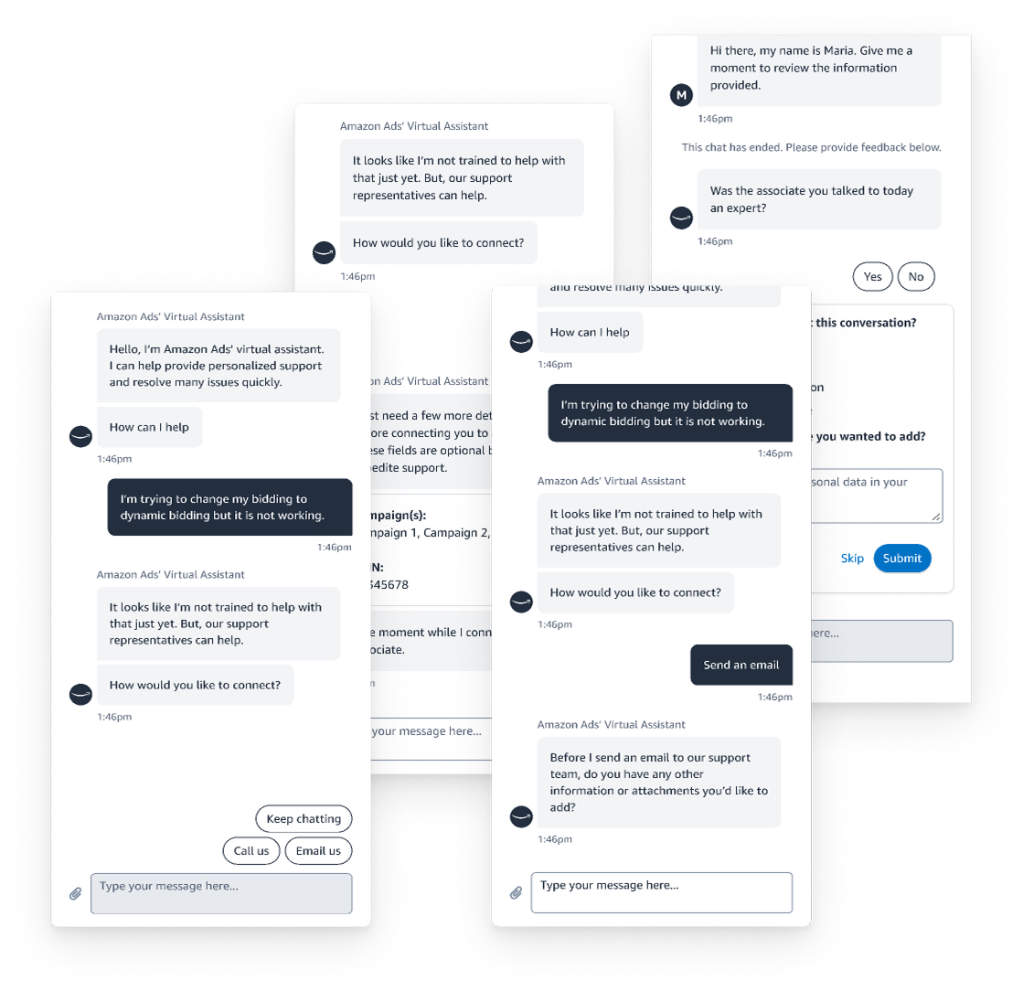 Early 2024 explorations — conversational intent detection